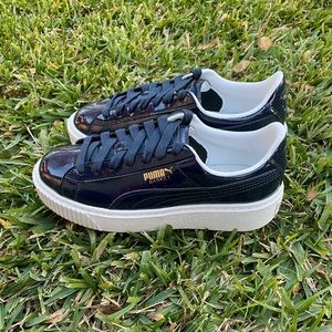 Puma Shine Lace Up Sneakers size 6.5 US